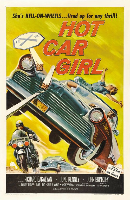 Смотреть фильм Hot Car Girl (1958) онлайн в хорошем качестве SATRip