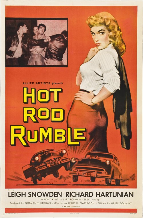 Смотреть фильм Hot Rod Rumble (1957) онлайн в хорошем качестве SATRip