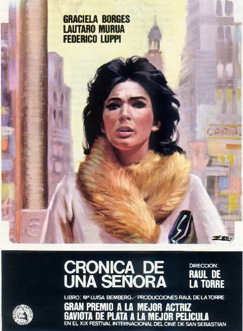 Смотреть фильм Хроника жизни одной сеньоры / Crónica de una señora (1971) онлайн в хорошем качестве SATRip