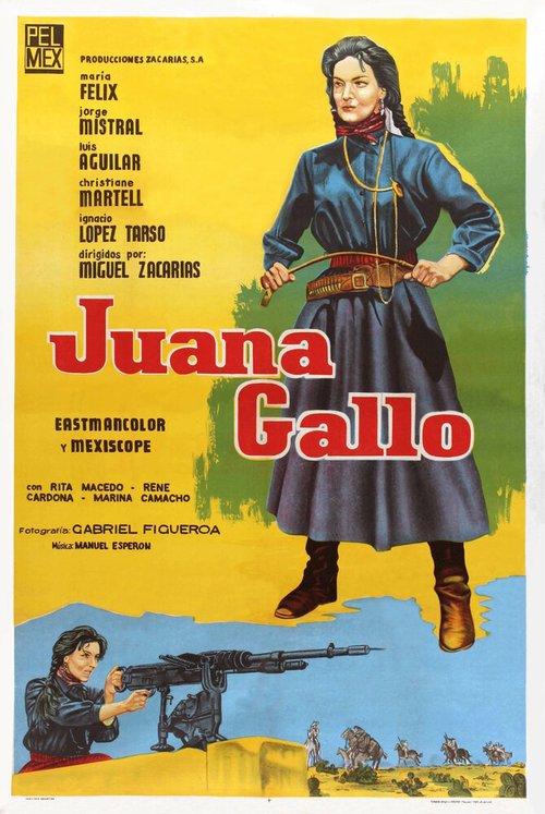 Смотреть фильм Хуана Гальо / Juana Gallo (1961) онлайн в хорошем качестве SATRip