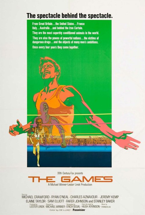 Смотреть фильм Игры / The Games (1970) онлайн в хорошем качестве SATRip