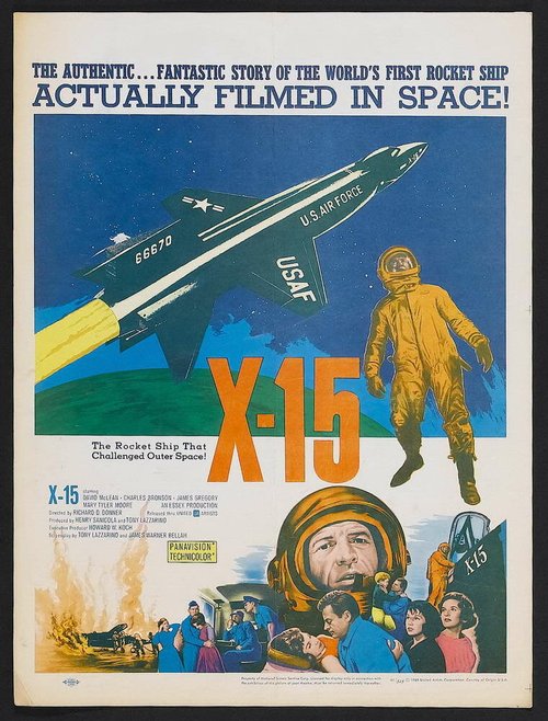 Смотреть фильм Икс 15 / X-15 (1961) онлайн в хорошем качестве SATRip