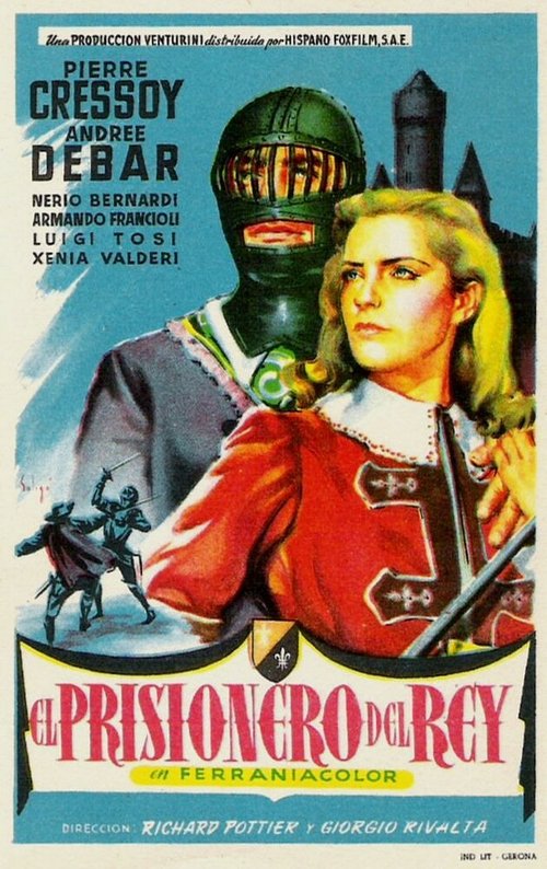 Смотреть фильм Il prigioniero del re (1954) онлайн в хорошем качестве SATRip