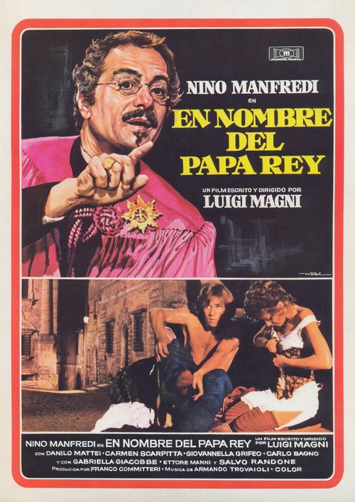 Смотреть фильм Именем папы-короля / In nome del papa re (1977) онлайн в хорошем качестве SATRip