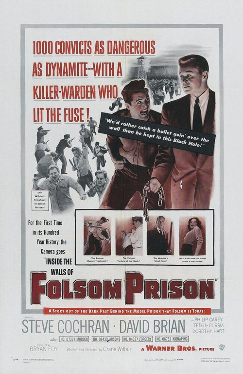 Смотреть фильм Inside the Walls of Folsom Prison (1951) онлайн в хорошем качестве SATRip