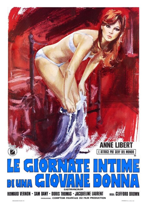 Смотреть фильм Интимный дневник нимфоманки / Le journal intime d'une nymphomane (1973) онлайн в хорошем качестве SATRip