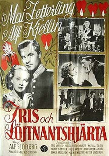 Смотреть фильм Ирис и кровоточащее сердце / Iris och löjtnantshjärta (1946) онлайн в хорошем качестве SATRip