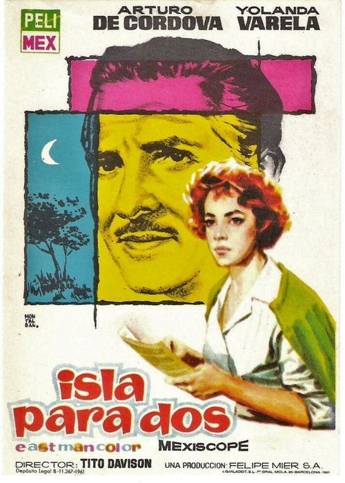 Смотреть фильм Isla para dos (1959) онлайн в хорошем качестве SATRip