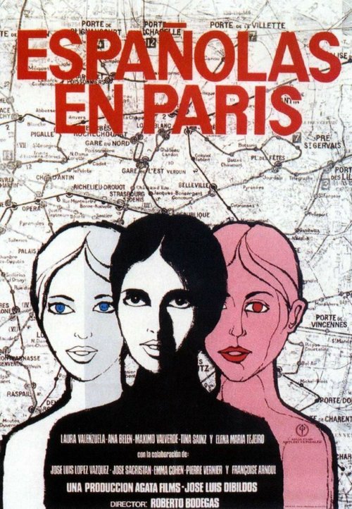 Смотреть фильм Испанки в Париже / Españolas en París (1971) онлайн в хорошем качестве SATRip