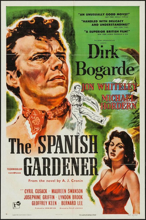Смотреть фильм Испанский садовник / The Spanish Gardener (1956) онлайн в хорошем качестве SATRip