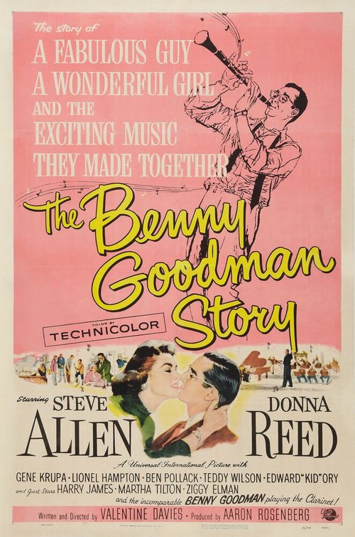Смотреть фильм История Бенни Гудмана / The Benny Goodman Story (1956) онлайн в хорошем качестве SATRip