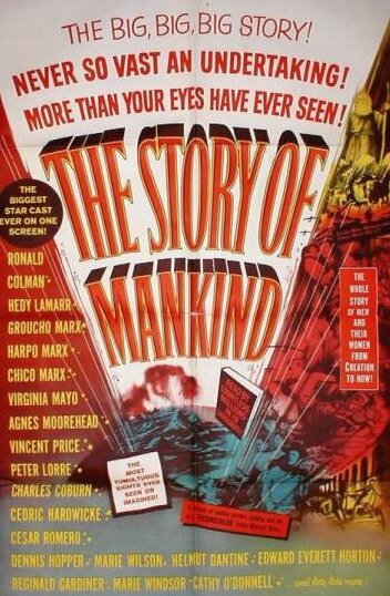 Смотреть фильм История человечества / The Story of Mankind (1957) онлайн в хорошем качестве SATRip
