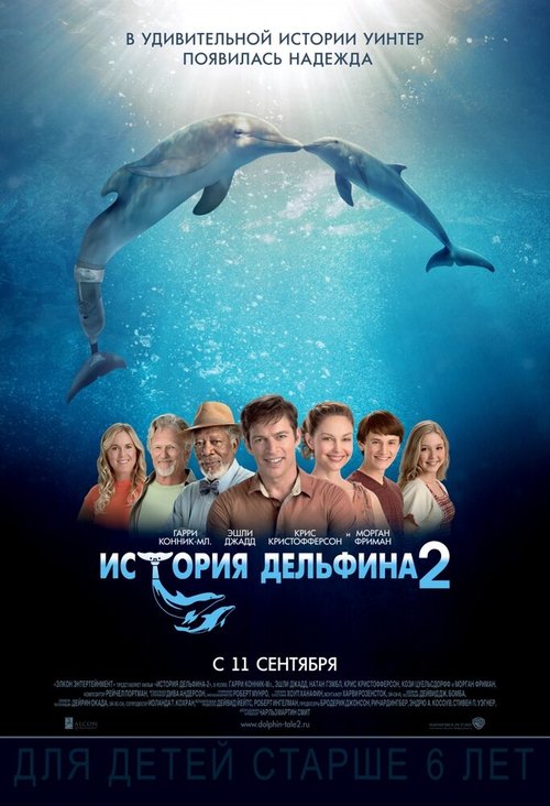 Смотреть фильм История дельфина 2 / Dolphin Tale 2 (2014) онлайн в хорошем качестве HDRip
