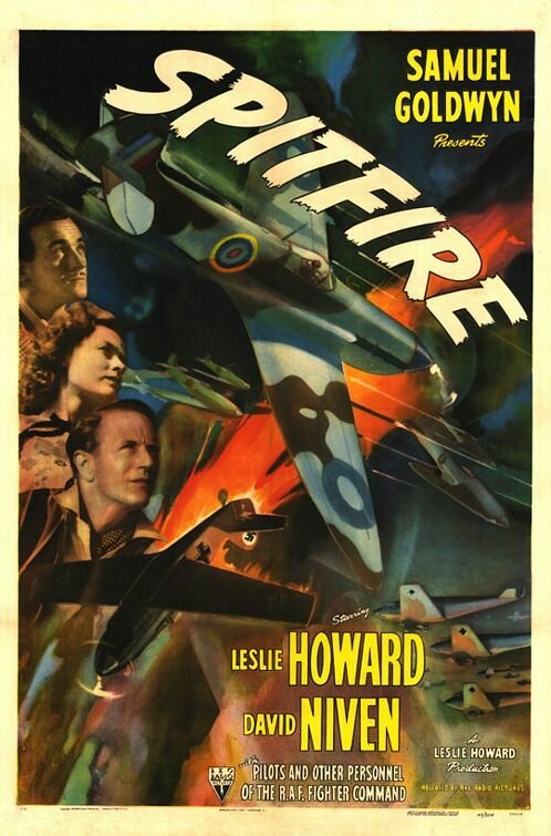 Смотреть фильм История истребителя Спитфайер / The First of the Few (1942) онлайн в хорошем качестве SATRip