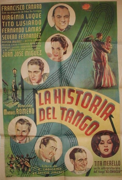 Смотреть фильм История танго / La historia del tango (1949) онлайн в хорошем качестве SATRip