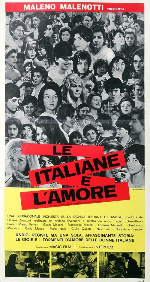 Смотреть фильм Итальянки и любовь / Le italiane e l'amore (1961) онлайн в хорошем качестве SATRip