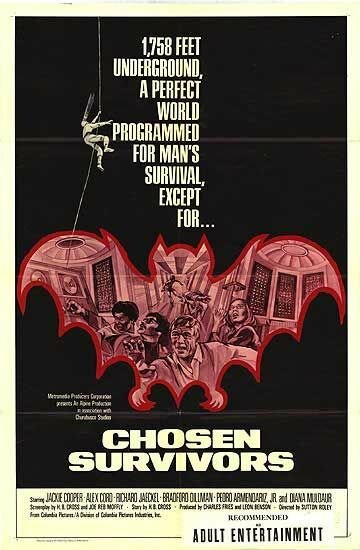 Смотреть фильм Избранные / Chosen Survivors (1974) онлайн в хорошем качестве SATRip
