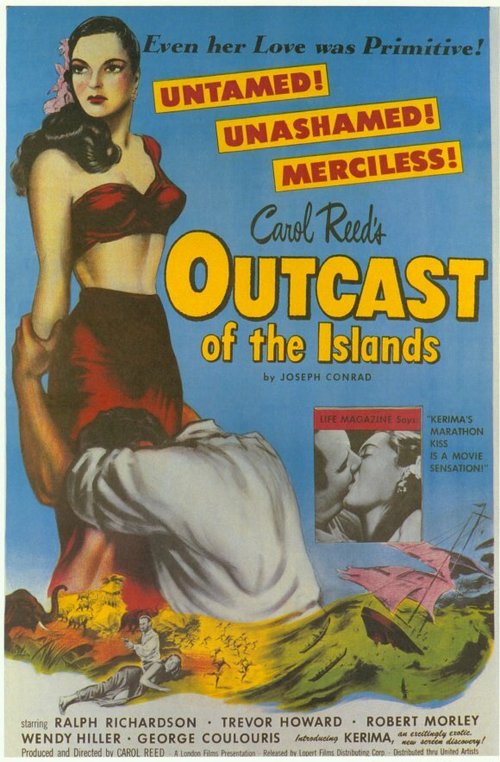 Смотреть фильм Изгнанник с островов / Outcast of the Islands (1951) онлайн в хорошем качестве SATRip