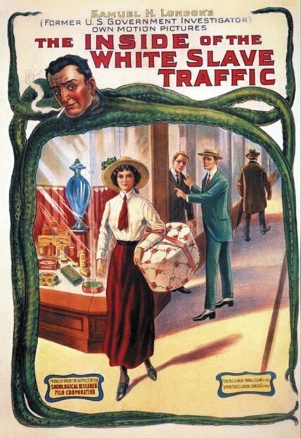 Смотреть фильм Изнанка торговли белыми рабынями / The Inside of the White Slave Traffic (1913) онлайн в хорошем качестве SATRip