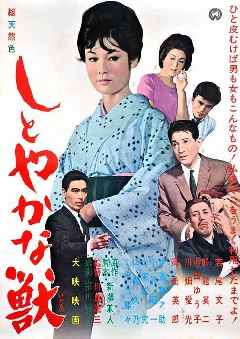 Смотреть фильм Изящное чудовище / Shitoyakana kedamono (1962) онлайн в хорошем качестве SATRip