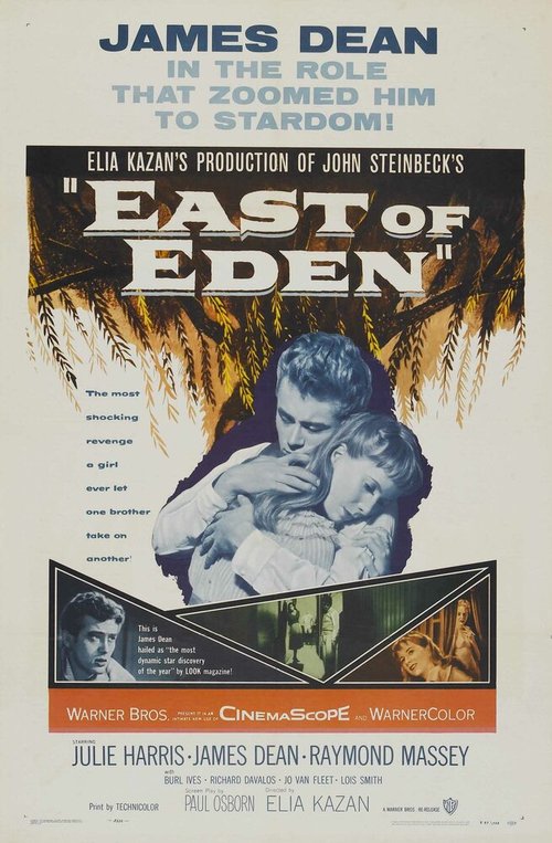 Смотреть фильм К востоку от рая / East of Eden (1955) онлайн в хорошем качестве SATRip