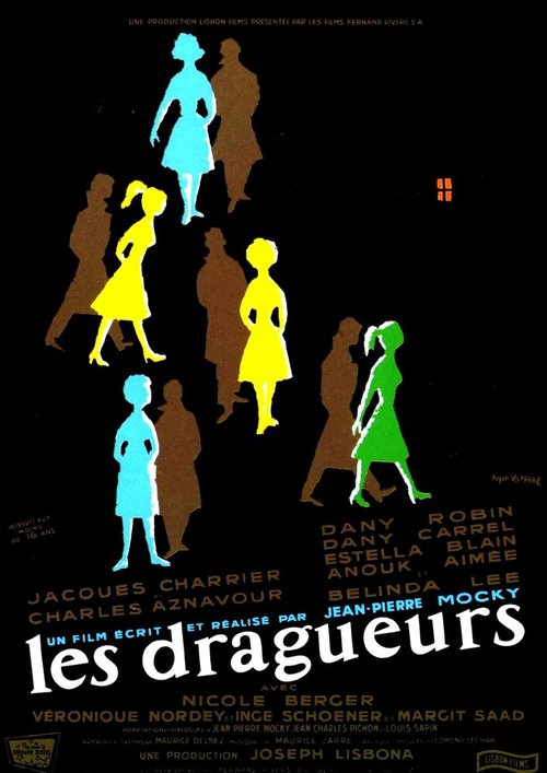 Смотреть фильм Кадрящие / Les dragueurs (1959) онлайн в хорошем качестве SATRip