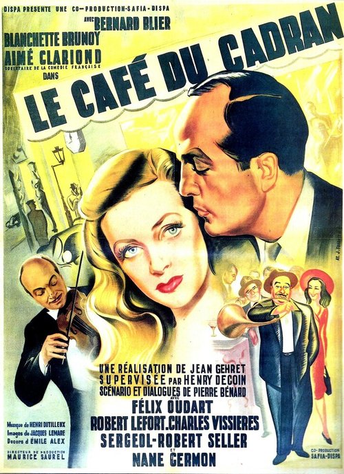 Смотреть фильм Кафе Кадран / Le café du cadran (1947) онлайн в хорошем качестве SATRip