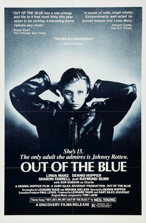 Смотреть фильм Как гром среди ясного неба / Out of the Blue (1980) онлайн в хорошем качестве SATRip