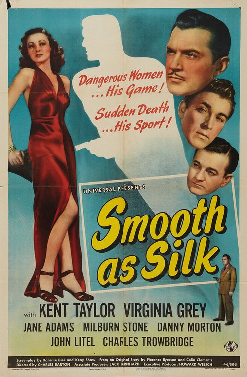 Смотреть фильм Как по маслу / Smooth as Silk (1946) онлайн в хорошем качестве SATRip