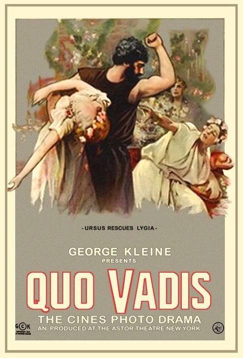 Смотреть фильм Камо грядеши? / Quo Vadis? (1913) онлайн в хорошем качестве SATRip