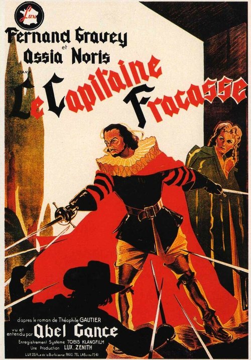 Смотреть фильм Капитан Фракасс / Le capitaine Fracasse (1943) онлайн в хорошем качестве SATRip