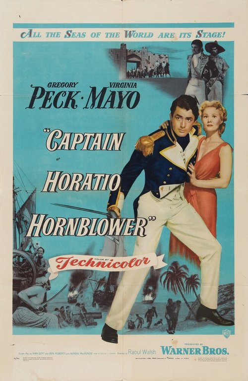Смотреть фильм Капитан Горацио / Captain Horatio Hornblower R.N. (1951) онлайн в хорошем качестве SATRip