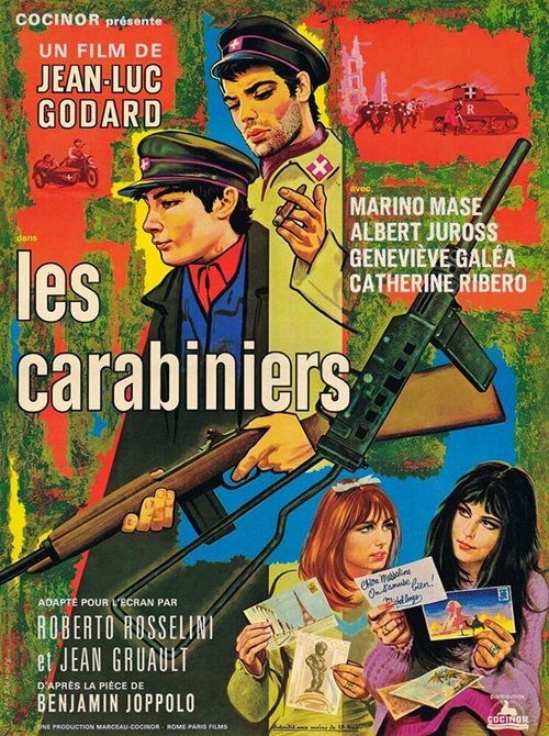 Смотреть фильм Карабинеры / Les carabiniers (1963) онлайн в хорошем качестве SATRip
