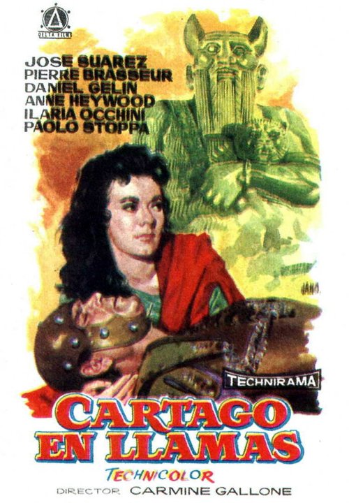 Смотреть фильм Карфаген в огне / Cartagine in fiamme (1960) онлайн в хорошем качестве SATRip