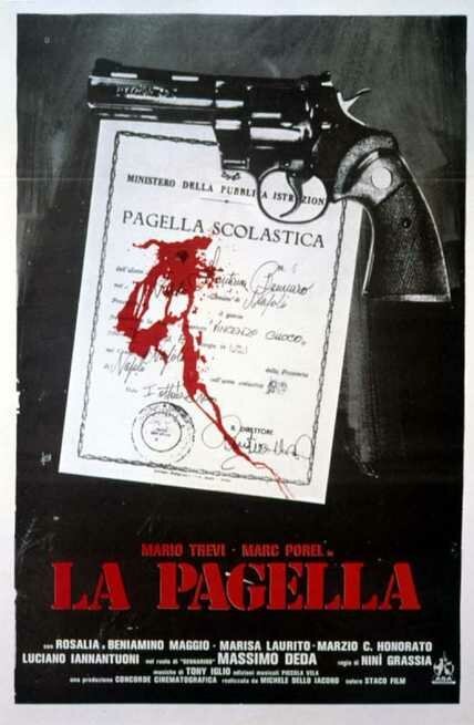 Смотреть фильм Карточка / La pagella (1980) онлайн 