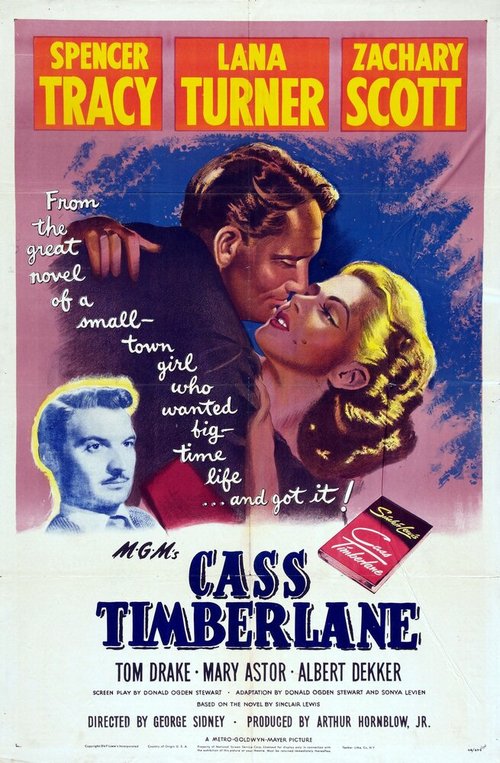 Смотреть фильм Касс Тимберлэйн / Cass Timberlane (1947) онлайн в хорошем качестве SATRip
