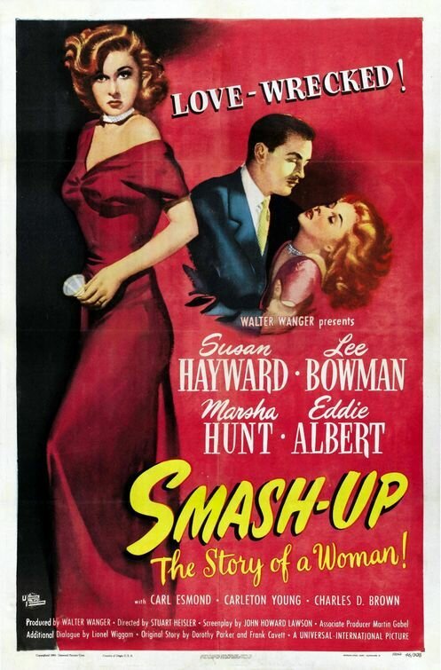 Смотреть фильм Катастрофа: История женщины / Smash-Up: The Story of a Woman (1947) онлайн в хорошем качестве SATRip