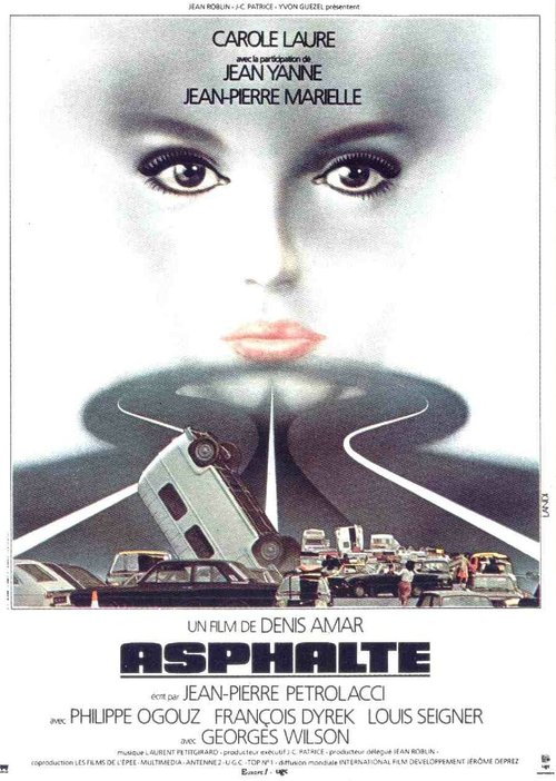 Смотреть фильм Километры риска / Asphalte (1980) онлайн в хорошем качестве SATRip