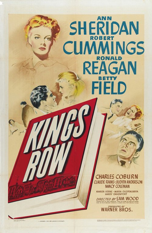Смотреть фильм Кингс Роу / Kings Row (1942) онлайн в хорошем качестве SATRip