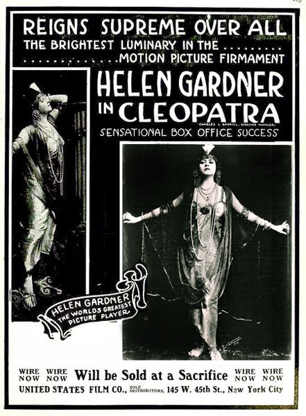 Смотреть фильм Клеопатра / Cleopatra (1912) онлайн в хорошем качестве SATRip