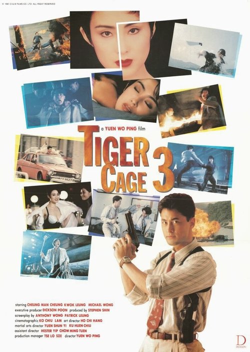 Смотреть фильм Клетка тигра 3 / Leng mian ju ji shou (1991) онлайн в хорошем качестве HDRip