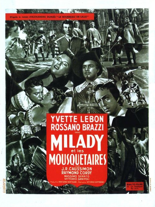 Смотреть фильм Клеймо лилии / Il boia di Lilla - La vita avventurosa di Milady (1952) онлайн в хорошем качестве SATRip
