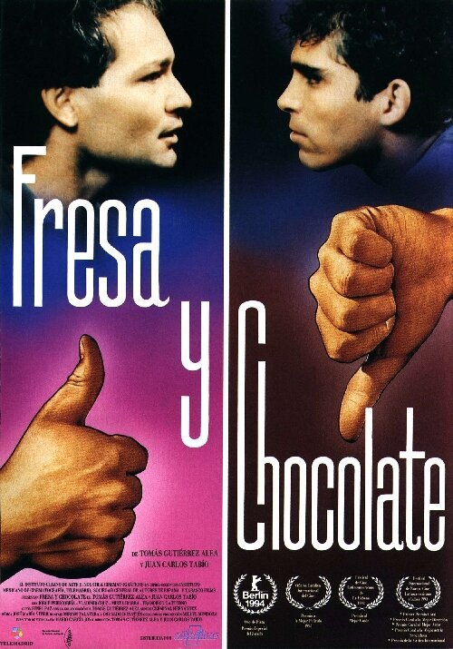 Смотреть фильм Клубничное и шоколадное / Fresa y chocolate (1993) онлайн в хорошем качестве HDRip
