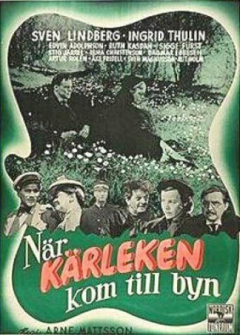 Смотреть фильм Когда любовь пришла в деревню / När kärleken kom till byn (1950) онлайн в хорошем качестве SATRip