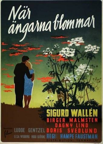 Смотреть фильм Когда на полях цветут цветы / När ängarna blommar (1946) онлайн в хорошем качестве SATRip