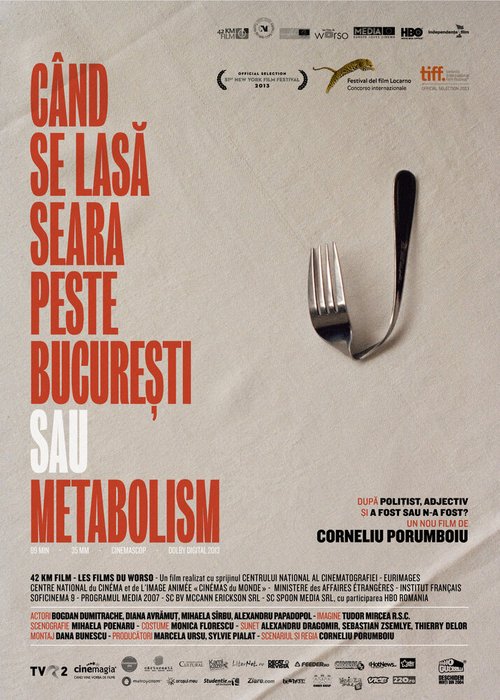 Смотреть фильм Когда в Бухаресте наступает вечер, или Метаболизм / Când se lasã seara peste Bucuresti sau metabolism (2013) онлайн в хорошем качестве HDRip