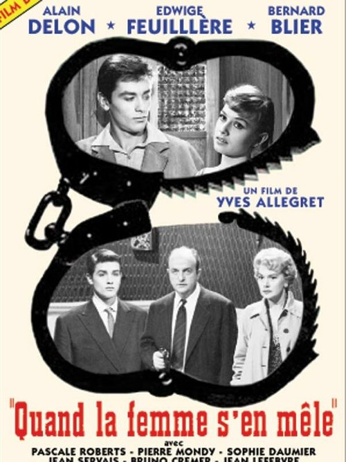 Смотреть фильм Когда вмешивается женщина / Quand la femme s'en mêle (1957) онлайн в хорошем качестве SATRip