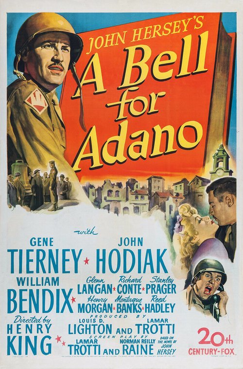 Смотреть фильм Колокол Адано / A Bell for Adano (1945) онлайн в хорошем качестве SATRip