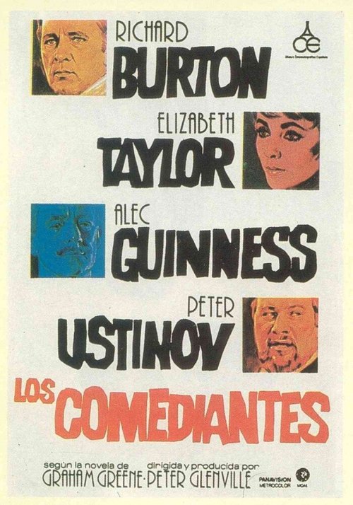 Смотреть фильм Комедианты / The Comedians (1967) онлайн в хорошем качестве SATRip