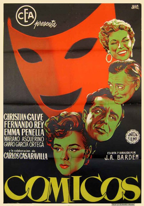 Смотреть фильм Комики / Cómicos (1954) онлайн в хорошем качестве SATRip